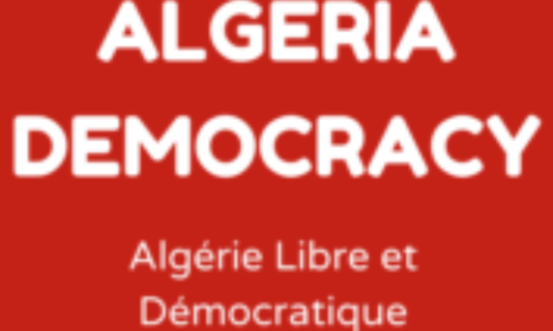 Statuts de l’association Algeria Democracy